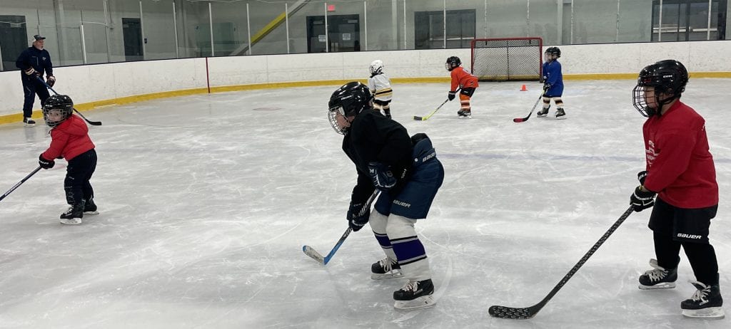 Public skating, hockey, and family time.